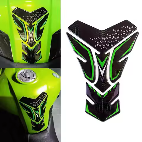 For Kawasaki Ninja400 Z900 Z1000 ZX-10R ER-6N Versys 650 3D Motorcycle Tank Pad Protector Stickers D