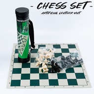 50x50cm Folding Portable Chess Board Championship Size Chess Piece Set Board Game Toy Chess