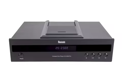 A-1393 Musicnote CD-MU6 Pro CD Player Set Top Push Cover Tank Balanced Output Player 1795 Decoded Di