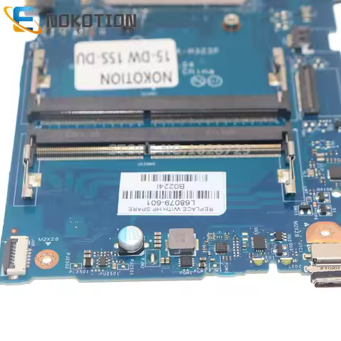L68079-001 L68079-601 FPW50 LA-H323P For HP 15-DW 15S-DU Laptop Motherboard I5-10210U CPU MX130 2GB