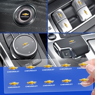 10PCS Car Window Lift Button Sticker Steering Wheel Decal Car Interior Goods for Chevrolet Trax Soni