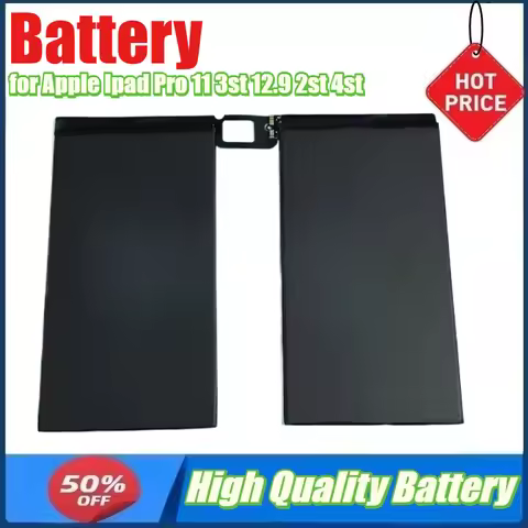 Battery for Apple Ipad Pro 11 3st 12.9 2st 3st 4st A1577 A1584 A1652 A2459 A2301 A1670 A2043 A2229 A