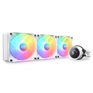NZXT KRAKEN RGB 360 White Simple Water Cooling CPU Cooler RL-KR360-W1 FN1874