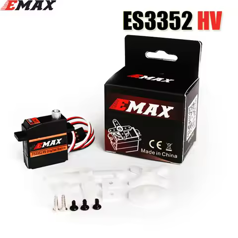 4pcs EMAX ES3352 HV All-Purpose High Voltage 12G Metal Gear Digital Standard Servo For RC Car Robot 