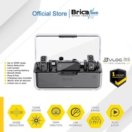 Brica B-VLOG M5 Dual Wireless Microphone - Clip On Mic Vlog - With Charging Case Mic Wireless BVLOG