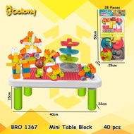 Educational Toys Children's Study Table bricks block lego Building Blocks