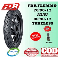 Ban FDR Flemmo ring 17 Tubeless ORI ASLI gratis pentil untuk motor