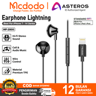 MCDODO Earphone Headset Gaming For iPhone Dual Microphone Audio Call Open Mic Game HP-135
