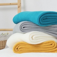 European and American Casual Hot-Selling Nap Blanket Export Knitted Blanket Wool Blanket Bedside Bla