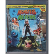 Blu-Ray 3D Monsters vs. Aliens (2009 Film)