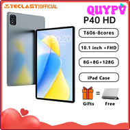 QUYPV Teclast P40HD 2023แท็บเล็ต10.1นิ้ว8GB RAM 128GB ROM Android 13 Tablete Unisoc T606 8-Core Type-C คู่4G LTE APITV