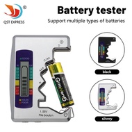 Digital Battery Tester 5No.7Button Cell Battery9V Battery Voltage Meter Battery Tester HQCC