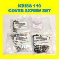 KRISS BODY COVER SKREW SET 3 IN 1 COMPLETE BOLT NUT WASHER KRISS COVER SUIT SKREW SET KRISS 22242