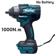 MAKITA MtPro 1000NM Cordless Impact Wrench Gun Brushless 2600RPM Torque Ratchet Heavy DutyBattery
