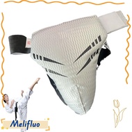 MELIFLUO Groin Guard, PU Leather Thickening Groin Cup, Practical Polyester Cloth Groin Protection Ge