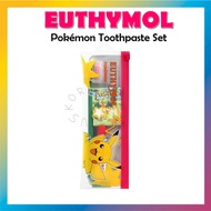 [EUTHYMOL] Pokemon Toothpaste Set
