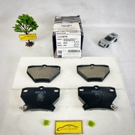 BRAKE PAD REAR BRAKE PAD ALTIS 01-04 VIOS 01-07 AISIN ADVICS A2N007T