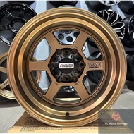 [4x4] TE37X Sport Rim [Bronze & Gloss Black] 16x8.5JJ ET-15 (6x139.7)
