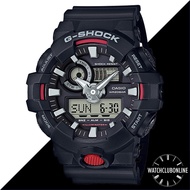 [WatchClubOnline] GA-700-1A Casio G-Shock Extractive Claret Men Casual Sports Watches GA700 GA-700