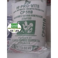 READY Pakan ayam pedaging 511b 50kg - makanan ayam ternak 511 ayam - pur ayam 50kg 511 bravo 511brav
