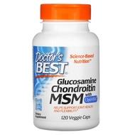 ✅READY STOCK✅ Doctor's Best Glucosamine Chondroitin MSM (OptiMSM) 120 Veggie cap