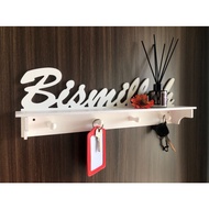 GANTUNGAN Key chain / Bag hanger / vintage wall shelf Home decoration Room decoration BISMILLAH room