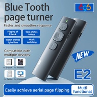 Bluetooth Page Turner Music/Camera Control Pen Paging Device E-book Reader Swipe Short Video Remote 