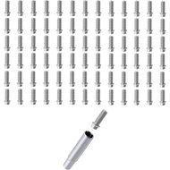100PCS M3*8mm Steel Beadlock Screw Kit for 1.9" & 2.2" RC Wheels - Hex Head Scale Hardware for TRX4,