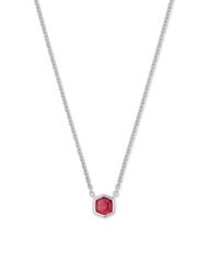 Kendra Scott Davie Pendant Necklace in Sterling Silver, Fine Jewelry for Women
