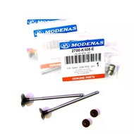 KRISS110 KRISS2 KRISS FL CT110 KRISS120 MODENAS VALVE IN VALVE EX & VALVE SEAL 1SET 4PCS ORIGINAL MO