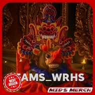 8.8 Barongan Catan Blitar Dragon Motif Barongan Premium Alusan Catan Wooden Caplokan VIP TR-27