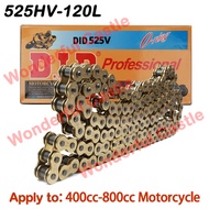 525 Rantal Chain Oring Gold O RING Heavy Duty Motorcycle Drive Chain 525 Chain Heavy Duty Gold