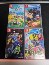 Switch 動物森友會 動森 Ringfit Arms 洛克人11 任天堂 Nintendo