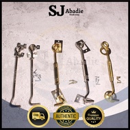 (12 PC) EAST Window Retainer Wind Rights 8 Inch Round Square EngravingHOOK | SJ ABADIE |