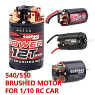 13T Brushed Motor SURPASS HOBBY 540 550 Brushed Motor 12T 13T 17T 21T 23T 27T 35T 45T 55T for 1/10 O