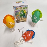 Sotong Mainan USB Electric Dance Octopus Colorful Light Music Jellyfish Kids Toy Automatic Obstacle 