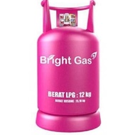 TABUNG BRIGHT GAS 12 KG ( ISI & KOSONG ) ASLI PERTAMINA