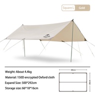 Naturehike Shelter Awning Canopy Tarp Tent เต็นท์กันสาด กันน้ำ กันลม UPF50+ เต็นท์สำหรับตั้งแคมป์กลา