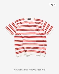 Boyis - เสื้อยืด Textured knit tee