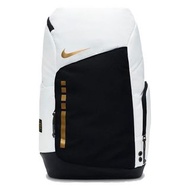 13代購 Nike Hoops Elite Backpack 白黑金 背包 後背包 DX9786-100 24Q2