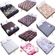 Single/Queen/King Size Waterproof Fitted Bedsheet Bed Sheets Bedding Mattress Cover/Cadar Tilam Kalis Air