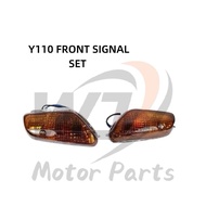 YAMAHA SS110 Y110SS Y110 FRONT SIGNAL LAMP ASSY SIGNAL SET SOCKET & BULB DEPAN