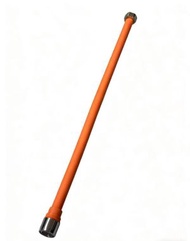 A33- (44cm橘色) 水龍頭延伸水管 定型管 水龍頭加長管 防濺頭萬向旋轉水管