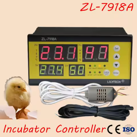 ZL-7918A Multifunctional Automatic Controller Automatic Incubator Temperature Humidity Controller XM