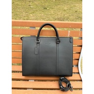 Coach Coach Coach Men's Classic Logo GRAHAM Zipper Briefcase
