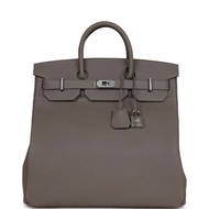 WTS - 100% NEW Hermès HAC Birkin 40 Gris Meyer Togo Palladium Hardware 梅耶灰 Stamp B刻 銀扣