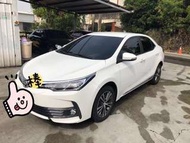 2017年TOYOTA ALTIS11.5代新車保固中導航電視買回去真的跟新車沒兩樣