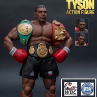 3หน้าStormของเล่นมวยBoxer Champion Mike Tyson FinalรอบMike Tyson Action Figureของเล่นสะสม