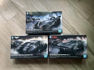 全新 Bandai 1:35 Scale Model Kit Batman Batmobile 蝙蝠俠 蝙蝠車 全3種