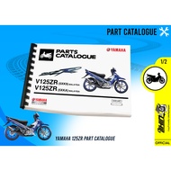 YAMAHA 125ZR PARTS CATALOGUE (5XK9) (5XKA) OCTOBER 2013